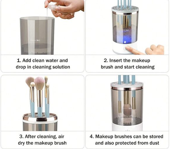 Limpiador eléctrico de Brochas